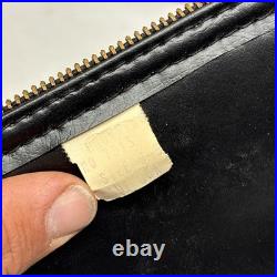 Vintage Browning Hi Power Pistol Soft Case Black Leatherette Wool Interior 13