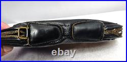Vintage Browning Original Black Leather Pistol Case From Estate