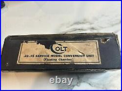 Vintage Colt Ace Service Model 22LR 1911 Original Early Box