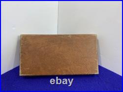 Vintage Colt Conversion Kit Parts Box Brown Leatherette withGold Rampant Colt Logo