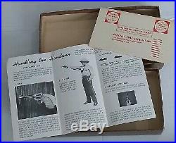 Vintage Colt Detective 38 Special Revolver Box & Paperwork Circa 1961 Colt Blue
