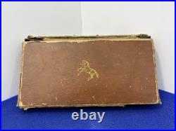 Vintage Colt Factory Pistol Box -Early Original with Cleaning Brush & Pull-Through