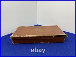 Vintage Colt Factory Pistol Box -Early Original with Cleaning Brush & Pull-Through