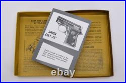 Vintage Colt Junior. 25 Cal Box Manual/Warranty Card Included