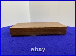 Vintage Colt Woodgrain Two-Piece Pistol Box Factory Original Box OEM
