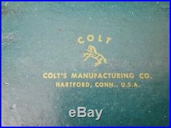 Vintage Colt Woodsman Target box six inch barrel. 22