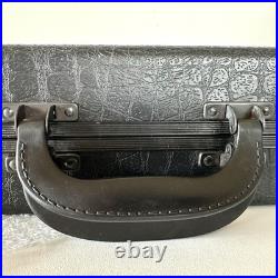 Vintage Doskocil LARGE 18' GUN GUARD HARD SIDED Foam Lined Case BLACK Gator RARE