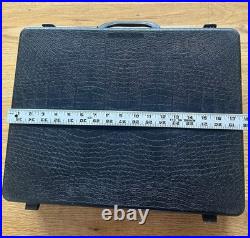 Vintage Doskocil LARGE 18' GUN GUARD HARD SIDED Foam Lined Case BLACK Gator RARE