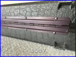Vintage Doskocil LARGE 18' GUN GUARD HARD SIDED Foam Lined Case BLACK Gator RARE