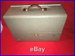 Vintage Excelsior Deluxe 5 Gun Box/Case with Extra Storage