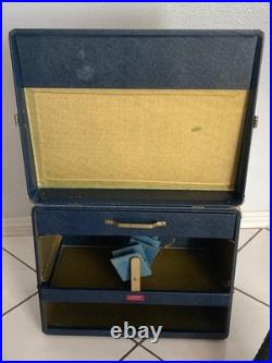 Vintage GENERAL LUGGAGE Worcester Mass. USA 5-Pistol Range Travel Case