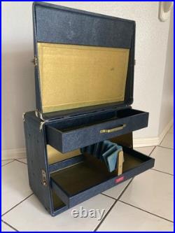 Vintage GENERAL LUGGAGE Worcester Mass. USA 5-Pistol Range Travel Case