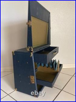 Vintage GENERAL LUGGAGE Worcester Mass. USA 5-Pistol Range Travel Case