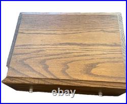 Vintage Gun Colt Wooden Storage /Presentation gun case