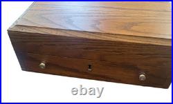 Vintage Gun Colt Wooden Storage /Presentation gun case