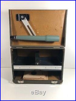 Vintage Gun-Ho Shooting Range Box 4 Gun Pistol Case with Scope, Holder & Tray