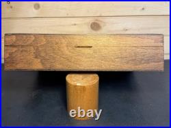 Vintage Hand Made 11.25x8.75 Wood Firearm Display Presentation Box NICE