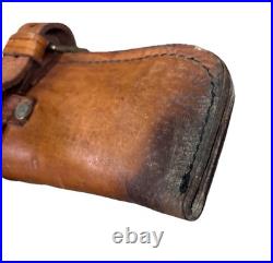 Vintage Hand Tooled Mexican Leather Rifle/ Shotgun Scabbard / Gun Case