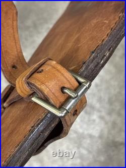 Vintage Hand Tooled Mexican Leather Rifle/ Shotgun Scabbard / Gun Case