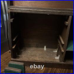 Vintage Handmade Gun/ Pistol Range Shooters Box Wood Brown