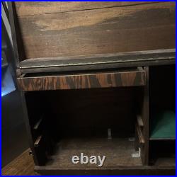 Vintage Handmade Gun/ Pistol Range Shooters Box Wood Brown