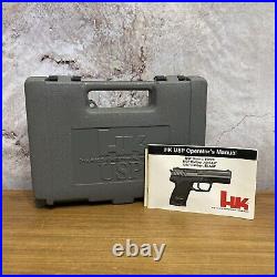 Vintage Heckler & Koch HK USP 9MM Factory Box Hard Case manual Oem T8