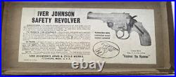 Vintage Iver Johnson 38 Cal. U. S. Hammerless Safety Revolver Box Fitchburg MA