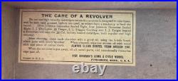 Vintage Iver Johnson 38 Cal. U. S. Hammerless Safety Revolver Box Fitchburg MA