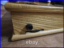 Vintage Oak Handmade Pistol Conceal Safe Radio Thousand Oaks Stealth Nightstand Vintage Oak Handmade Pistol Conceal Safe Radio Thousand Oaks Stealth Nightstand