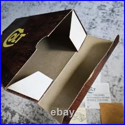 Vintage Original Colt Woodgrain Python Box, styrofoam, manual, papers, + Vintage Original Colt Woodgrain Python Box, styrofoam, manual, papers, +