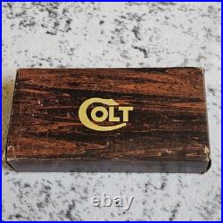 Vintage Original Colt Woodgrain Python Box, styrofoam, manual, papers, Hangtag + Vintage Original Colt Woodgrain Python Box, styrofoam, manual, papers, Hangtag +
