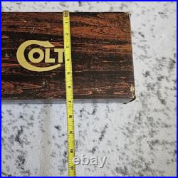 Vintage Original Colt Woodgrain Python Box, styrofoam, manual, papers, Hangtag + Vintage Original Colt Woodgrain Python Box, styrofoam, manual, papers, Hangtag +