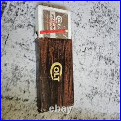 Vintage Original Colt Woodgrain Python Box, styrofoam, manual, papers, Hangtag + Vintage Original Colt Woodgrain Python Box, styrofoam, manual, papers, Hangtag +