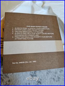 Vintage Original Colt Woodgrain Python Box, styrofoam, manual, papers, Hangtag + Vintage Original Colt Woodgrain Python Box, styrofoam, manual, papers, Hangtag +