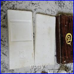 Vintage Original Colt Woodgrain Python Box, styrofoam, manual, papers, plastic