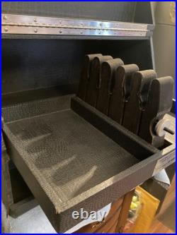 Vintage Pachmayr Gun Works Super Deluxe Adjustable Low Grip 5 Gun Case Read