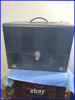 Vintage Pachmayr Gun Works Super Deluxe Adjustable Low Grip 5 Gun Case Read