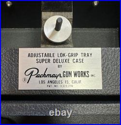 Vintage Pachmayr Gun Works Super Deluxe Case No Key Black