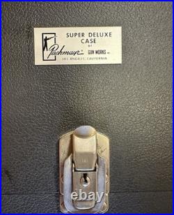 Vintage Pachmayr Gun Works Super Deluxe Case No Key Black