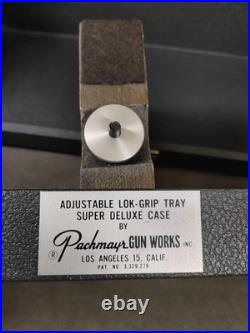 Vintage Pachmayr Gun Works Super Deluxe Case No Key Los Angeles USA