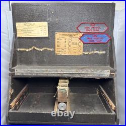 Vintage Pachmayr Super Deluxe Range Box Handgun Case Military Patches Extras