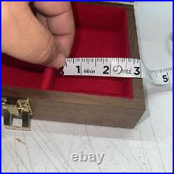 Vintage Pistol Lined Presentation Display Case Colt Remington