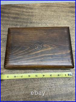 Vintage Rare Colt Wood Presentation Box for Lord & Lady Derringers witho insert