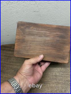 Vintage Rare Colt Wood Presentation Box for Lord & Lady Derringers witho insert