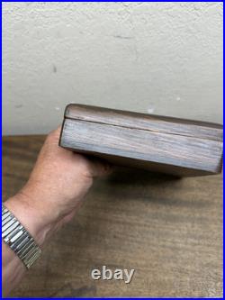 Vintage Rare Colt Wood Presentation Box for Lord & Lady Derringers witho insert