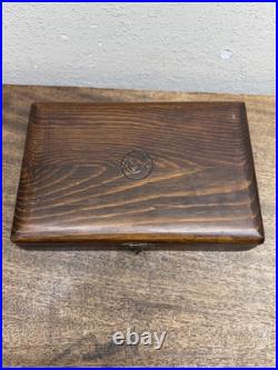 Vintage Rare Colt Wood Presentation Box for Lord & Lady Derringers witho insert