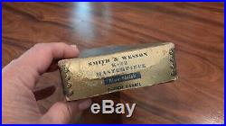 Vintage S&W Smith & Wesson K-22 Masterpiece Gold Factory Box For 6-Inch Barrel