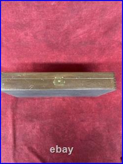 Vintage Single Action Army Presentation Case, Red Velvet Flock, Lock &Key#1