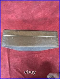 Vintage Single Action Army Presentation Case, Red Velvet Flock, Lock &Key#1