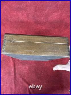 Vintage Single Action Army Presentation Case, Red Velvet Flock, Lock &Key#1